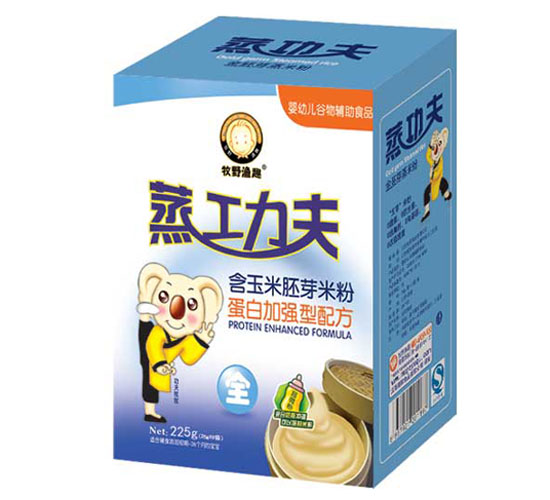 牧野渔趣蒸功夫米粉蛋白加强型配方盒装