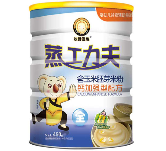牧野渔趣蒸功夫米粉钙加强型配方听装