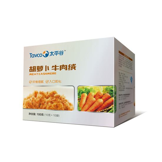 太平谷胡萝卜牛肉绒纸盒