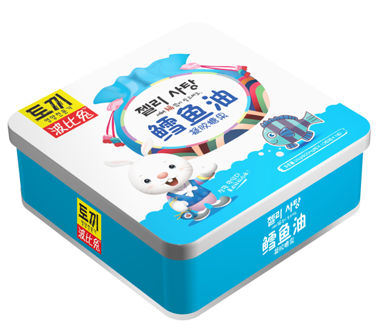波比兔鳕鱼油凝胶糖果