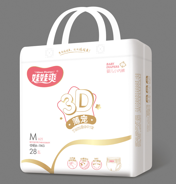 娃娃爽3D薄宠婴儿小内裤M28