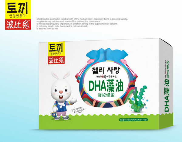 波比兔凝胶糖果-DHA藻油
