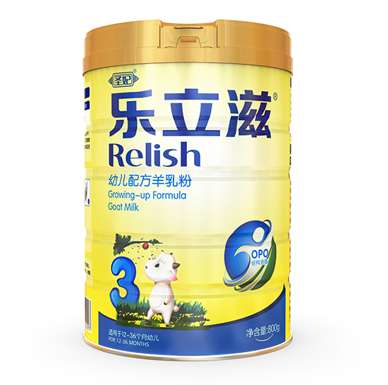 乐立滋亲护婴幼儿羊乳粉3段800g