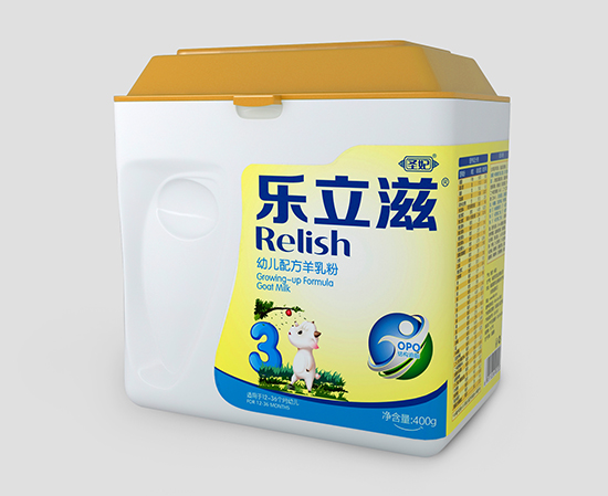 乐立滋亲护婴幼儿羊乳粉3段400g