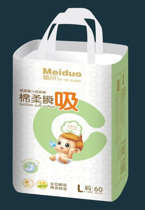 每朵绵柔瞬吸婴儿纸尿裤L码60片
