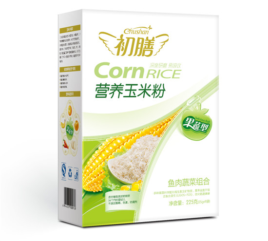 初膳玉米粉（鱼肉蔬菜）盒装