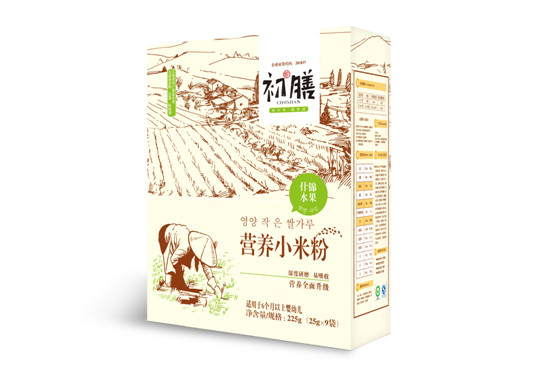 初膳小米米粉盒装什锦水果