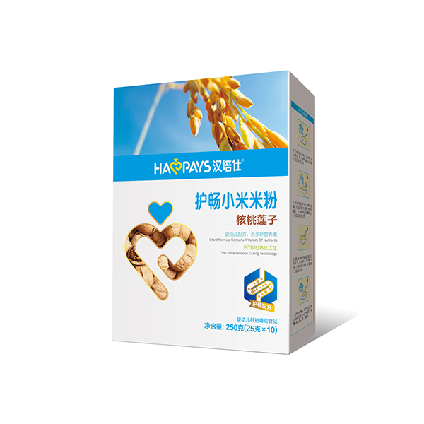 汉培仕核桃莲子护畅小米米粉 盒装