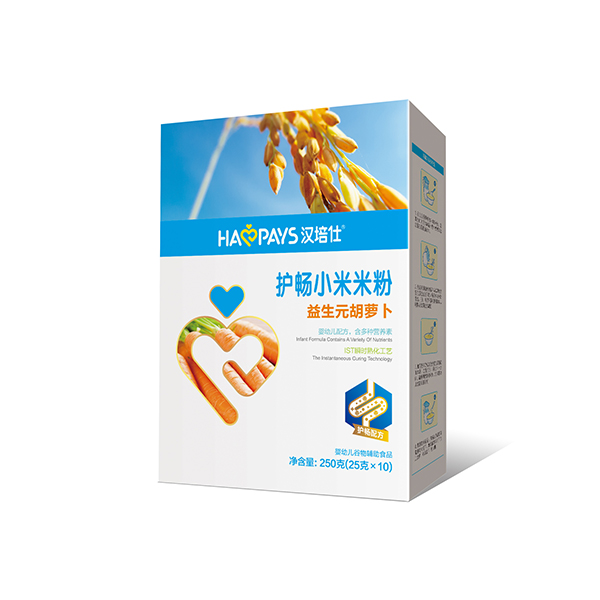 汉培仕益生元胡萝卜护畅小米米粉 盒装