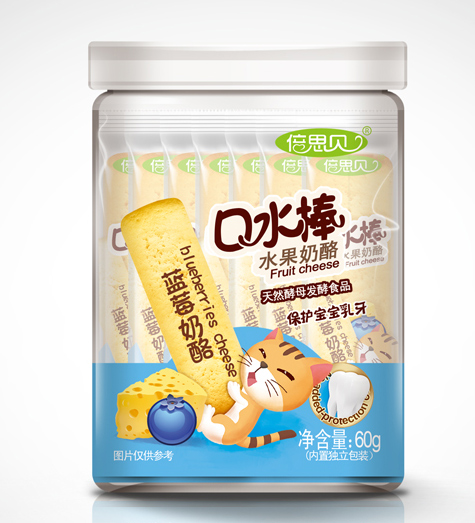 倍思贝蓝莓奶酪口水棒