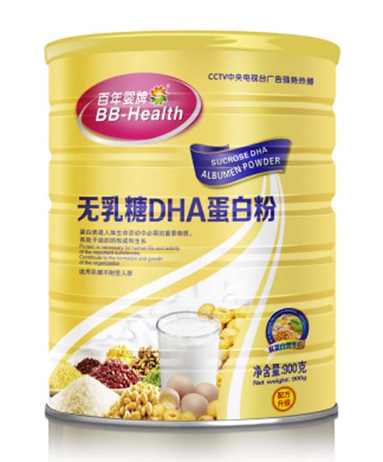 百年婴牌无蔗糖DHA蛋白质粉