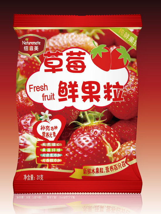 纽滋美鲜果粒草莓鲜果粒