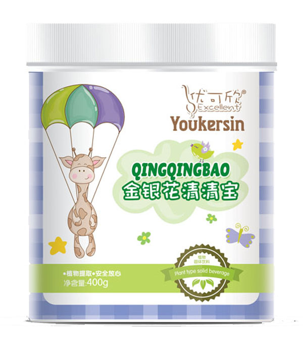 优可欣清清宝桶装-金银花