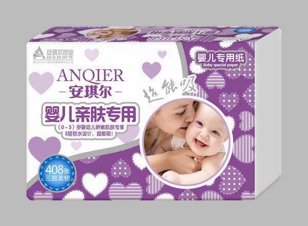 安琪尔婴儿亲肤专用－408张-紫