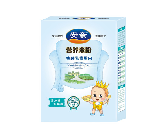 安亲乳清蛋白米粉400克盒装