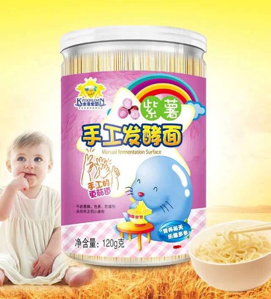 金盾爱婴手工发酵面紫薯