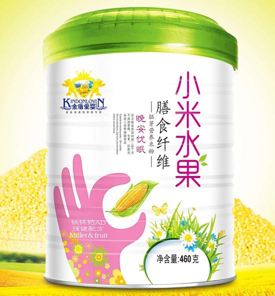 金盾爱婴强健配方小米水果