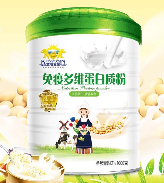 金盾爱婴免疫多维蛋白质粉