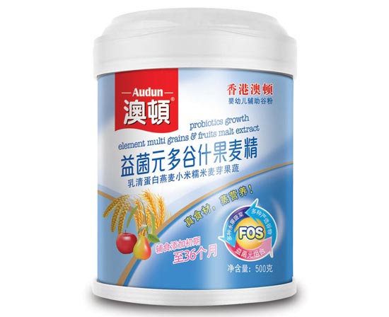 澳顿乳铁蛋白麦精500（白盖）