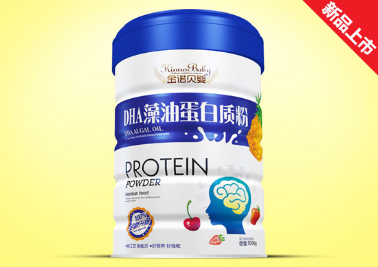 金诺贝婴DHA藻油新蛋白质粉铁听