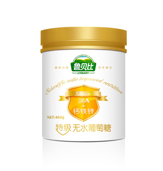 鲁贝比润A+钙铁锌特级无水葡萄糖