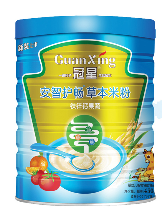 冠星钙铁锌果蔬益生菌450克听装