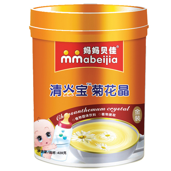 妈妈贝佳清焱宝菊花晶428克罐装