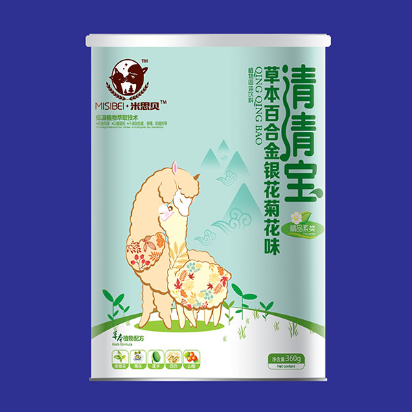 米思贝清清宝草本百合金银花菊花味