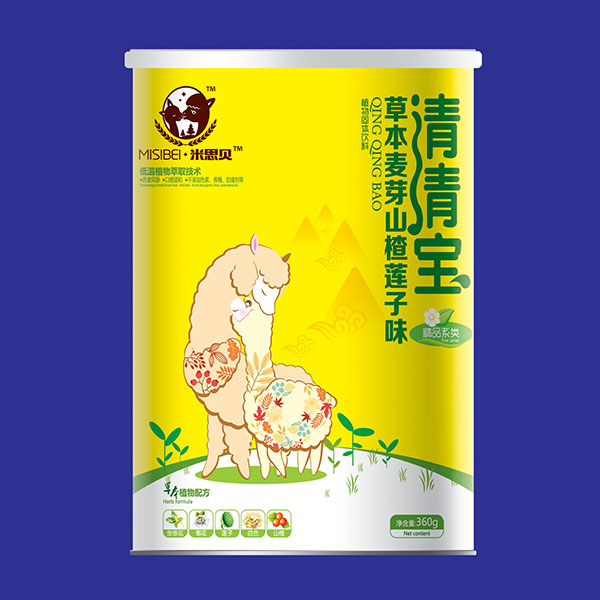 米思贝清清宝草本麦芽山楂莲子味