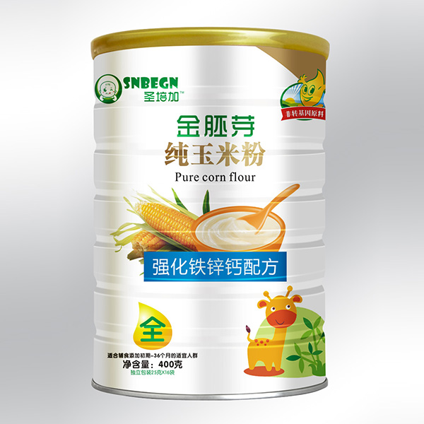 圣培加金胚芽纯玉米粉强化铁锌钙配方