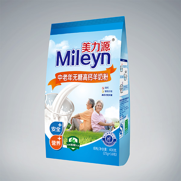 美力源中老年无糖高钙羊奶粉袋装