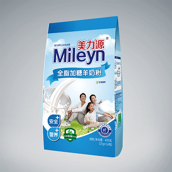 美力源全脂加糖羊奶粉袋装