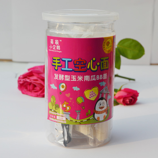 南极小企鹅玉米南瓜空心面