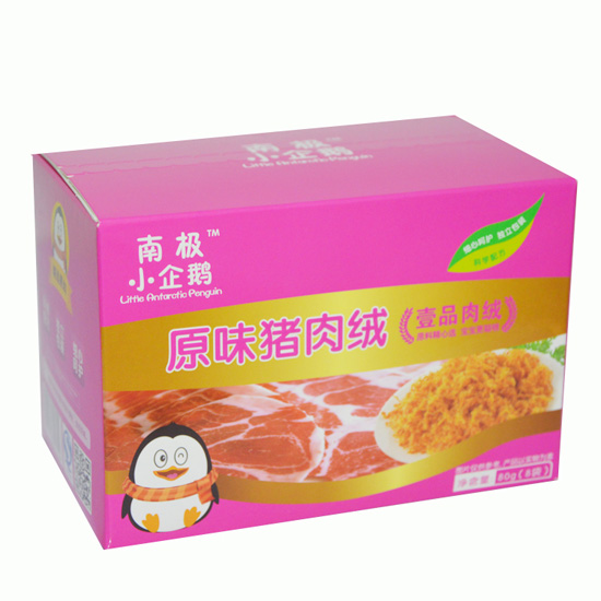 南极小企鹅原味猪肉绒