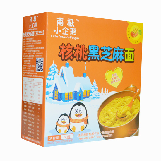 南极小企鹅核桃黑芝麻面