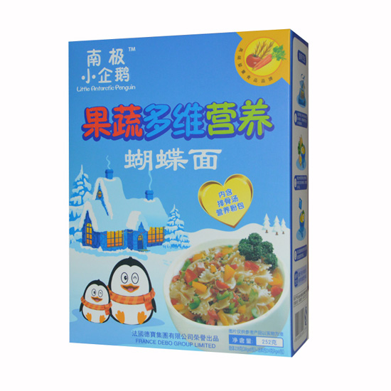 南极小企鹅果蔬营养蝴蝶