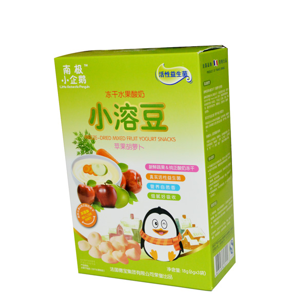南极小企鹅苹果胡萝卜小溶豆