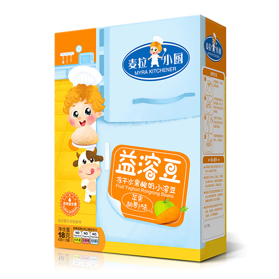 麦拉小厨益溶豆苹果胡萝卜