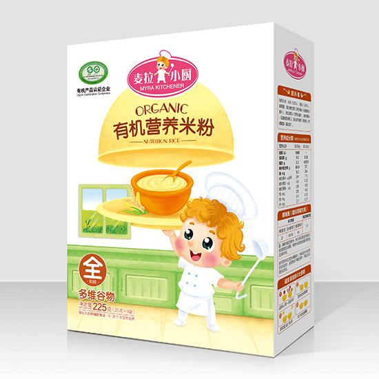 麦拉小厨-有机米粉盒装-多维谷物