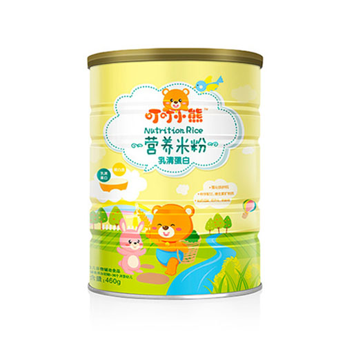 叮叮小熊营养米粉罐装-乳清蛋白