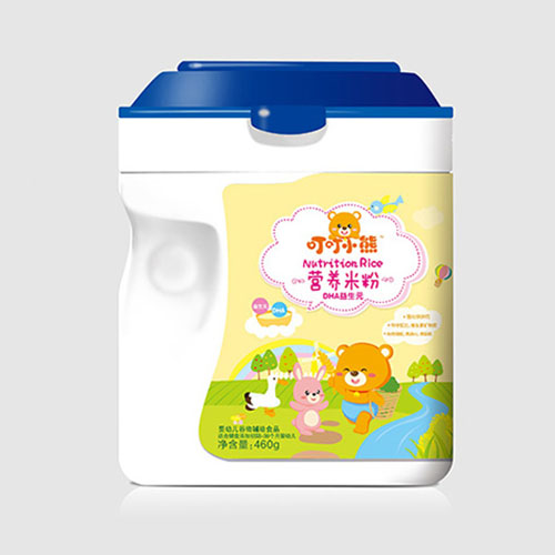 叮叮小熊营养米粉桶装-DHA+益生元