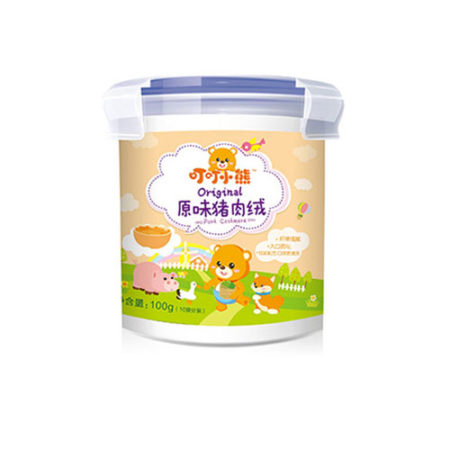 叮叮小熊猪肉绒-原味