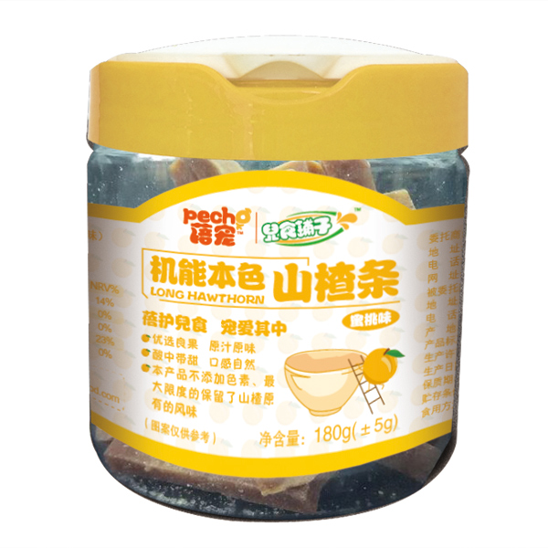 蓓宠蜜桃味山楂条