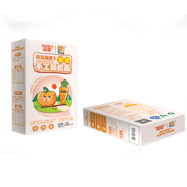 蓓宠南瓜胡萝卜手工颗粒面