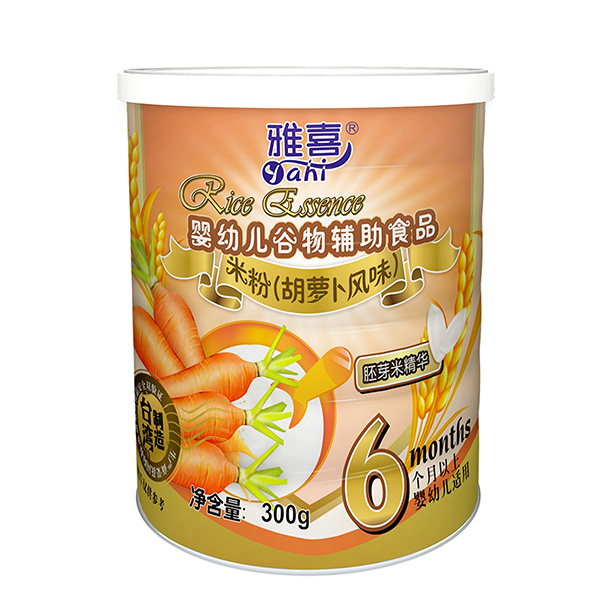 雅喜胡萝卜风味婴幼儿米粉