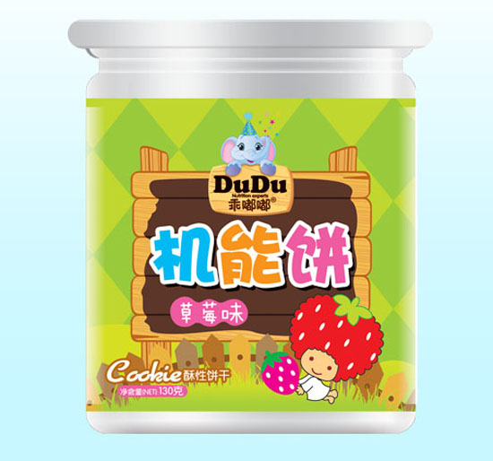 乖嘟嘟机能饼(草莓味)