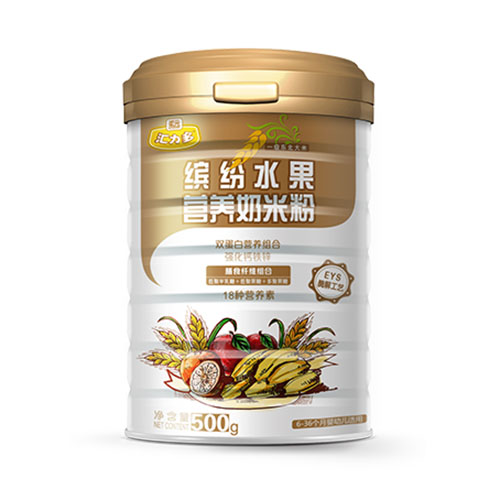 圣元汇力多缤纷水果营养奶米粉