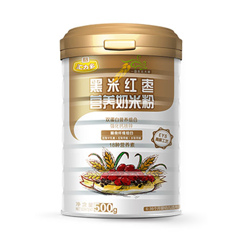 圣元汇力多黑米红枣营养奶米粉