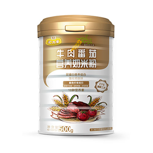 圣元汇力多牛肉番茄营养奶米粉