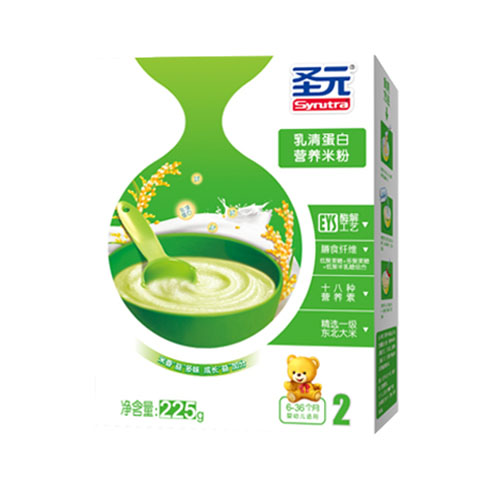 圣元乳清蛋白营养米粉2段